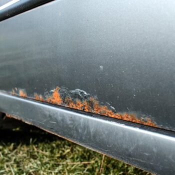 corrosion sur la carrosserie