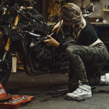 Entretien de moto